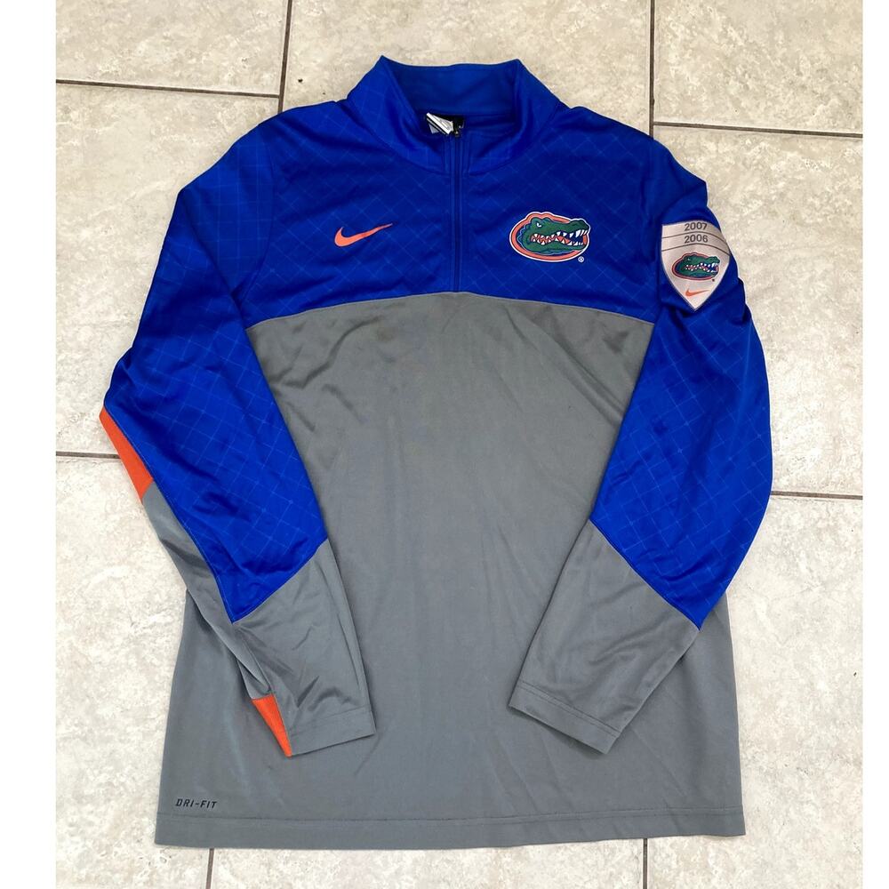 UF Gators University of florida performance pullover wind breaker quarter zip